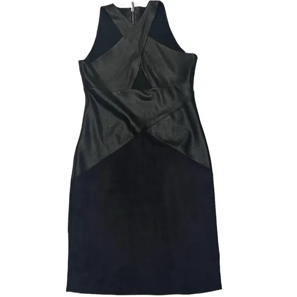 black suede bodycon dress Baltic Born Womens Weyland Bodycon Midi Dress | Black | Color: Black
